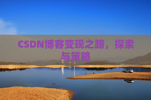 CSDN博客变现之路,探索与策略